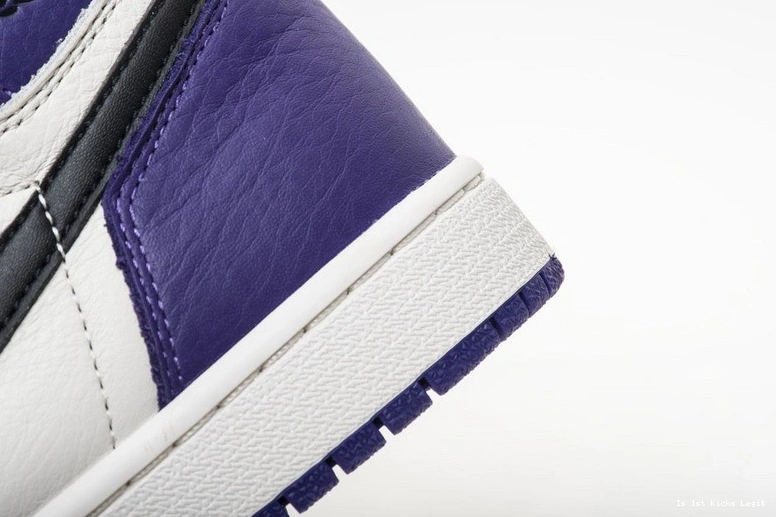 Air 1 Retro Purple Jordan High 555088-501 OG Court 1221